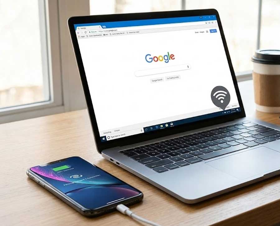 مشکلات رایج در اتصال اینترنت آیفون به کامپیوتر