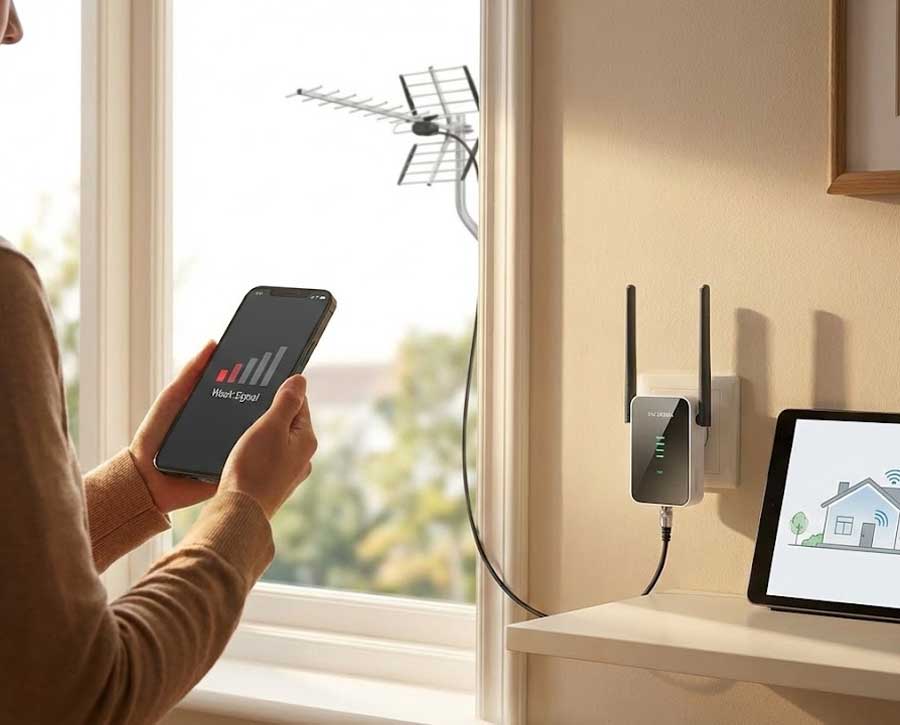 استفاده از گوشی های هوشمند با آنتن بهتر