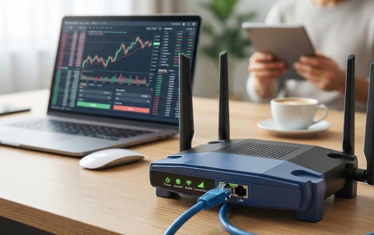 بهترین اینترنت برای ترید (اینترنت مناسب برای بورس، فارکس و...)